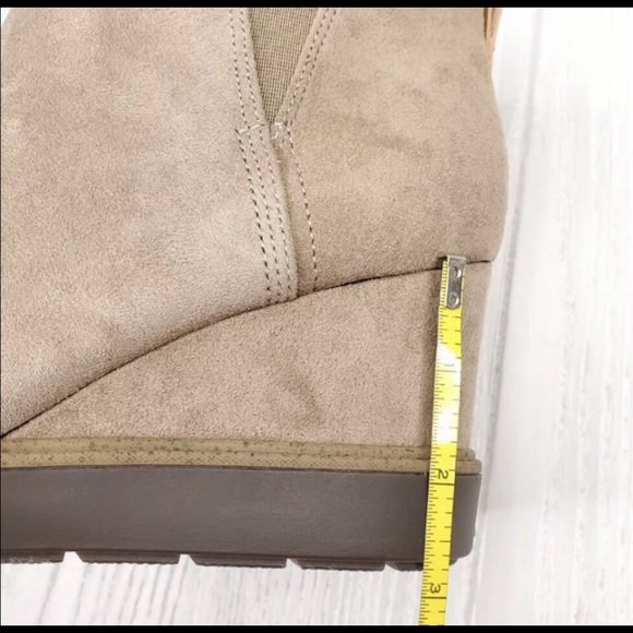 DR. SCHOLL’S JOHNNIE WEDGE BOOTIE Tan boot shootie - Picture 11 of 11